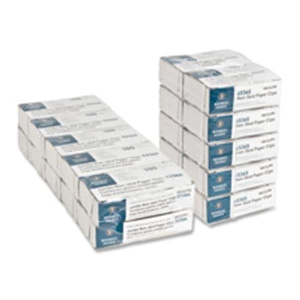 Business Source Business Source BSN65365 Paper Clips; Regular; Nonskid; 1000-PK; Silver BSN65365 - main